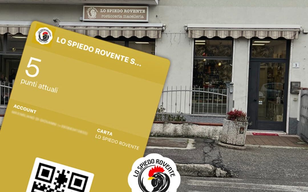 fidelity card digitale - lo spiedo rovente, peschiera borromeo