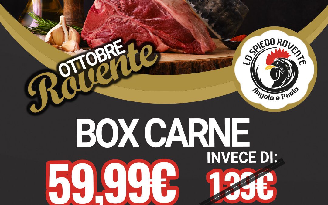 Offerta box carne de Lo Spiedo Rovente - Peschiera Borromeo
