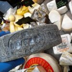 formaggio Bettelmatt da lo spiedo rovente, peschiera borromeo
