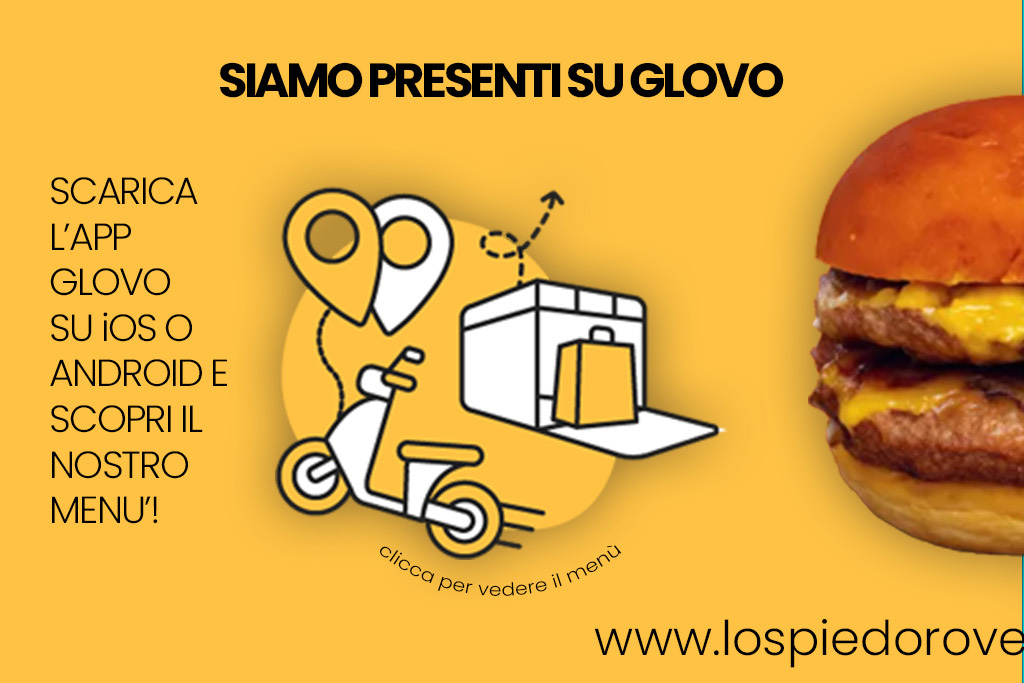 menu online deliveroo e glovo - lo spiedo rovente