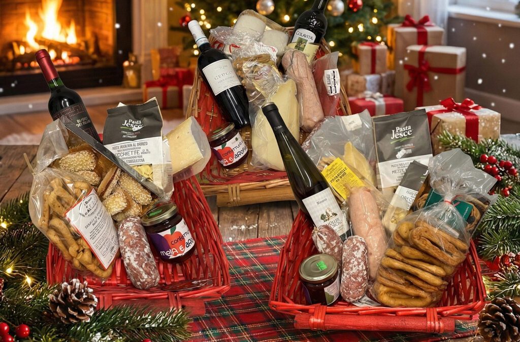 i cestini di Natale de Lo Spiedo Rovente - Peschiera Borromeo