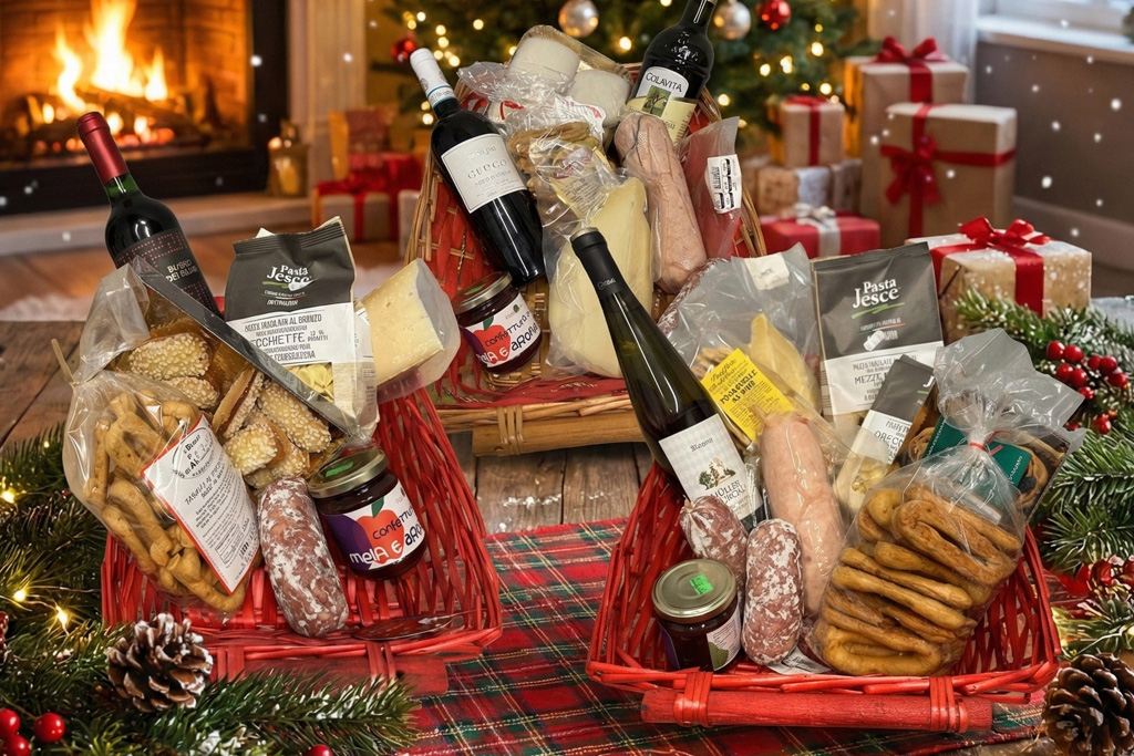 i cestini di Natale de Lo Spiedo Rovente - Peschiera Borromeo