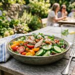 Insalata con Pollo allo Spiedo: Ricetta Fresca Estiva